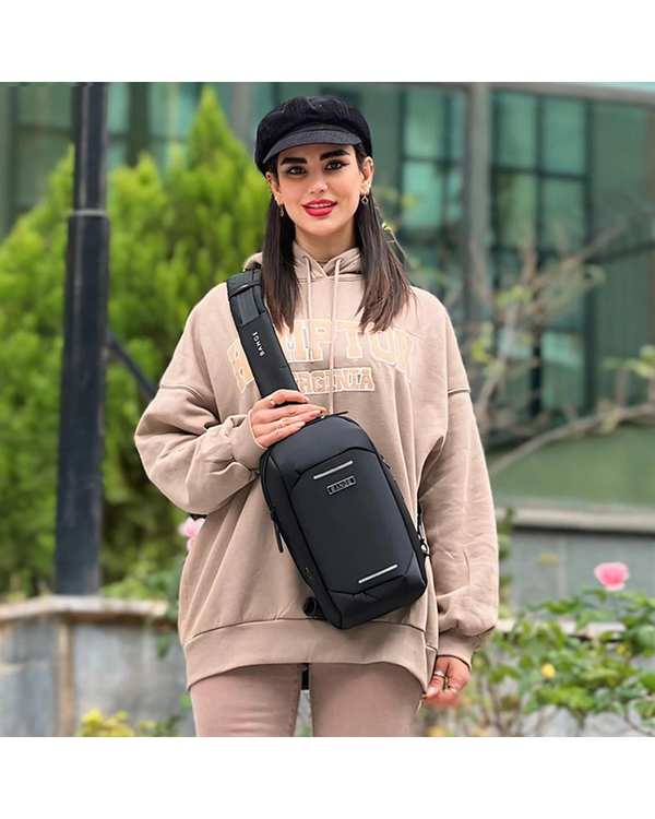 کیف بادی بگ مشکی بنج Bange مدل BG03 - تصویر 3