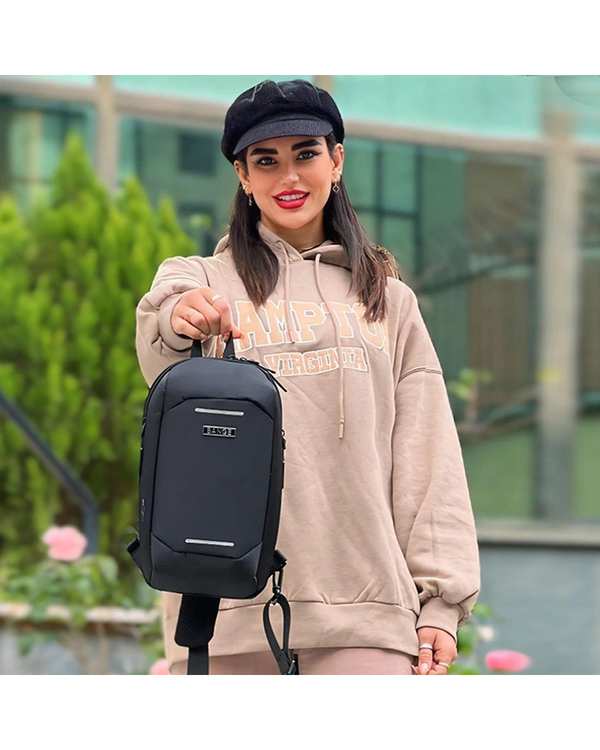 کیف بادی بگ مشکی بنج Bange مدل BG03 - تصویر 5