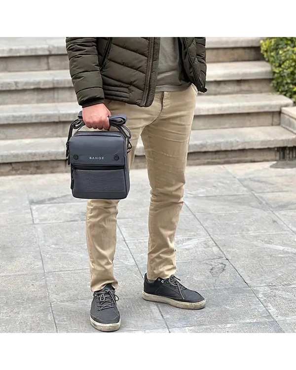 کیف دوشی مشکی بنج Bange مدل BG40 - تصویر 5