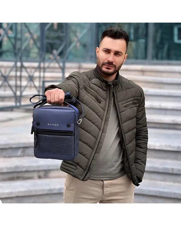 کیف دوشی سرمه ای بنج Bange مدل BG40 - تصویر 3