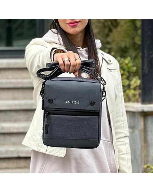کیف دوشی طوسی بنج Bange مدل BG40 - تصویر 3