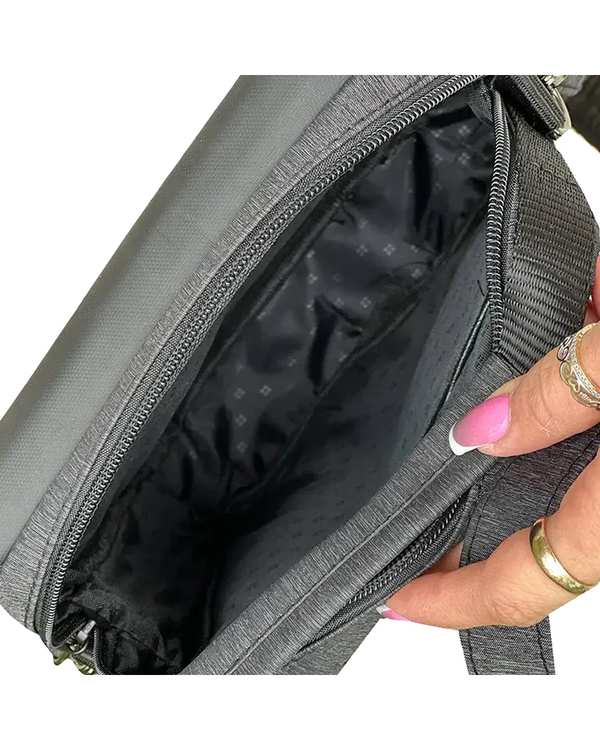 کیف دوشی طوسی بنج Bange مدل BG40 - تصویر 6