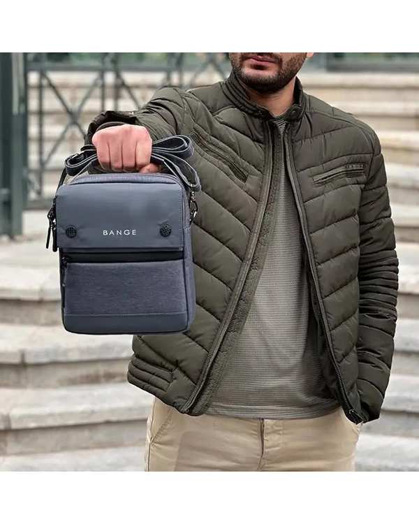 کیف دوشی طوسی بنج Bange مدل BG40 - تصویر 8