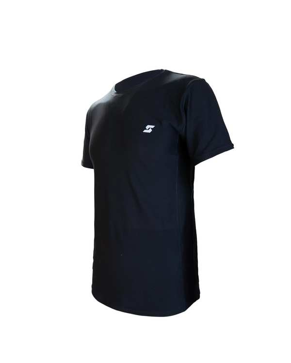تی شرت ورزشی مردانه مشکی اسپورتلند SportLand مدل FlexFit M کد 114660 - تصویر 2