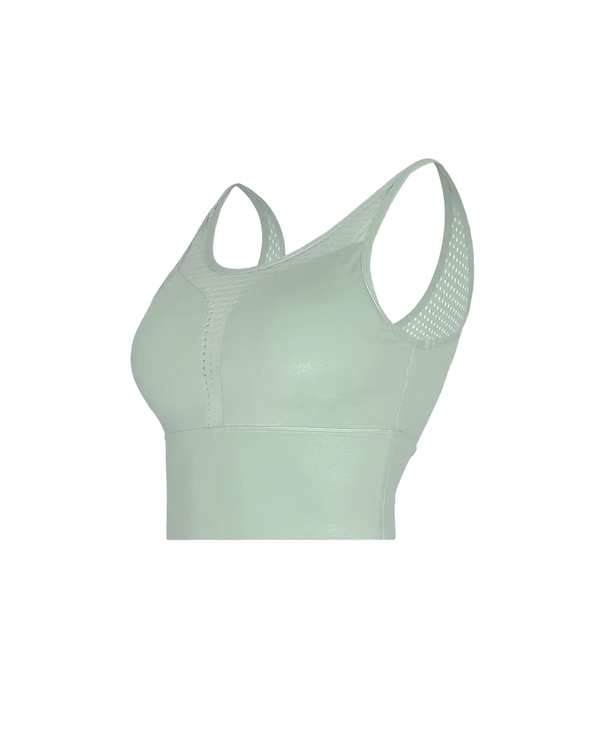 نیم تنه ورزشی زنانه سبز اسپورتلند SportLand مدل Tek Fit W کد 117378 - تصویر 2