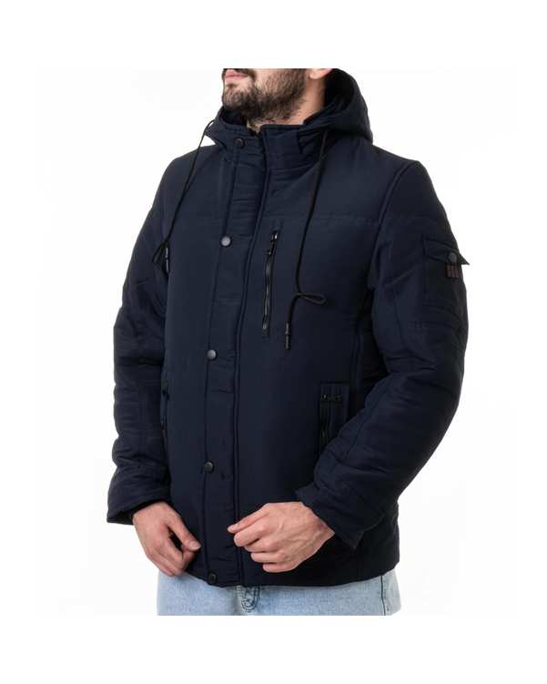 کاپشن سرمه ای والیانت استایل Valiant Style مدل سه قلاب کد K101302