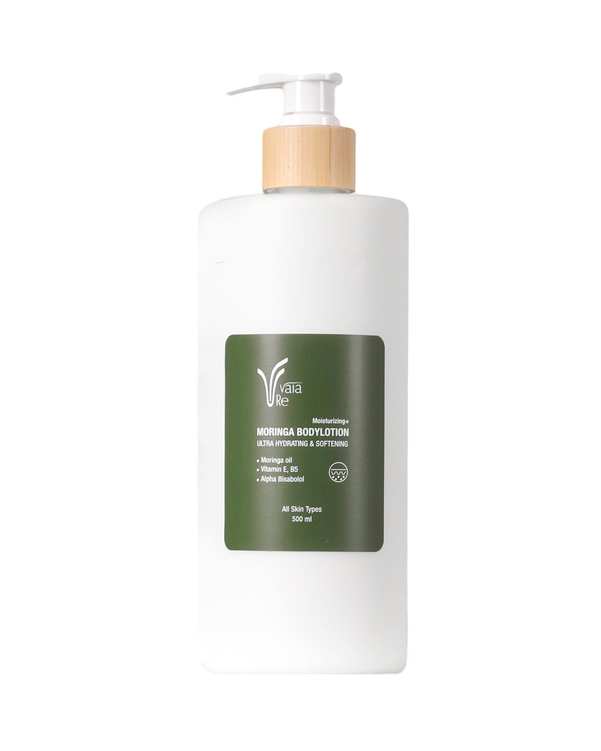 لوسیون نرم کننده و آبرسان بدن زنانه روالا کویین Revala Queen مناسب انواع پوست حاوی روغن مورینگا 500ml