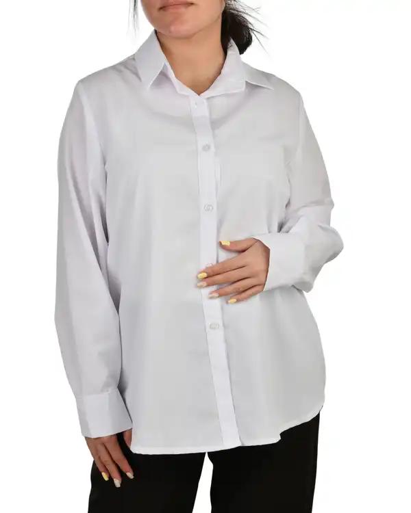 شومیز زنانه سفید کد 17286 ?>