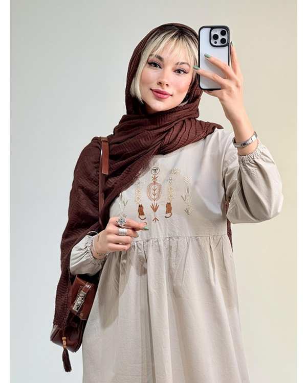 پیراهن زنانه کد 18724 - تصویر 9