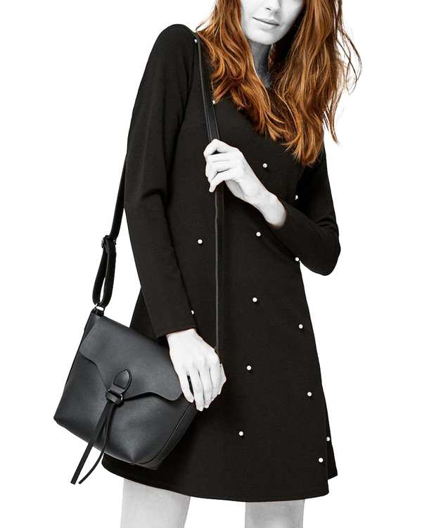 پیراهن زنانه مشکی هومنیتی Whomanity مدل Z-SU-2723 - تصویر 2