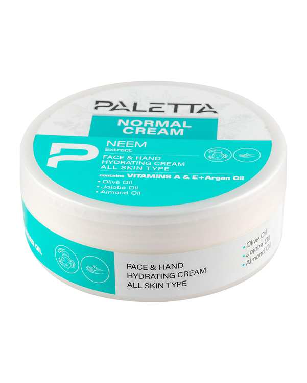 پالتا کرم مرطوب کننده دست و صورت پالتا Paletta مدل Neem مناسب پوست معمولی حجم 220ml
