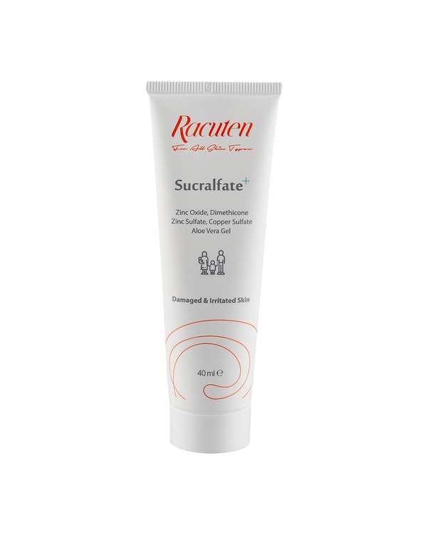 کرم ترمیم کننده راکوتن Racuten مدل سوکرالفیت Sucralfate وزن 50 گرم