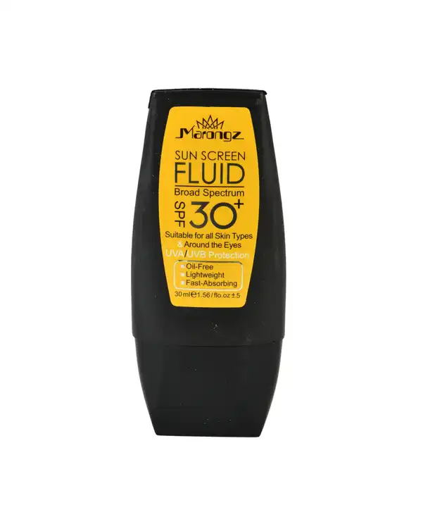 فلوئید ضد آفتاب بی رنگ SPF30 مارونز Marongz حجم 30ml