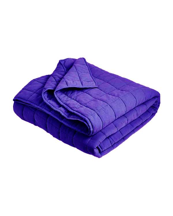 لحاف بهاره سیمپل دو تکه بادمجانی پرارین Pararin سایز 120