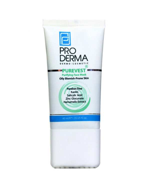 ماسک پاکسازی کننده پوست صورت پرودرما Proderma حجم 40ml