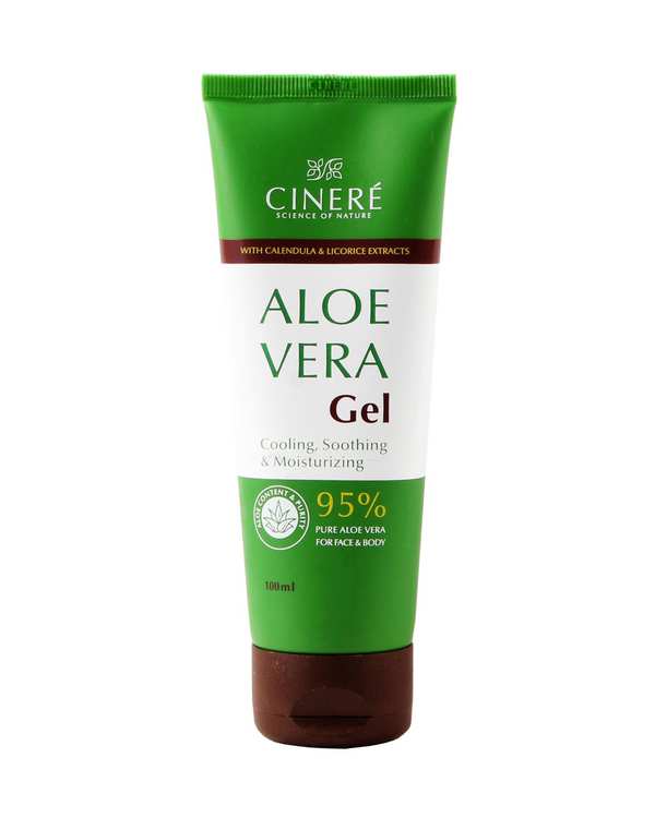 ژل مرطوب کننده پوست صورت و بدن سینره Cinere حاوی عصاره آلوئه ورا 100ml