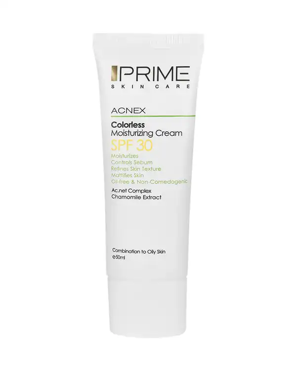 کرم مرطوب کننده بی رنگ SPF30 پرایم Prime