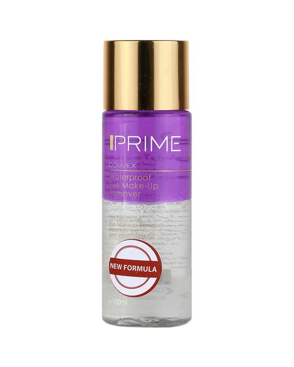 پاک کننده دو فاز آرایش چشم ضد آب پرایم Prime حجم 100ml