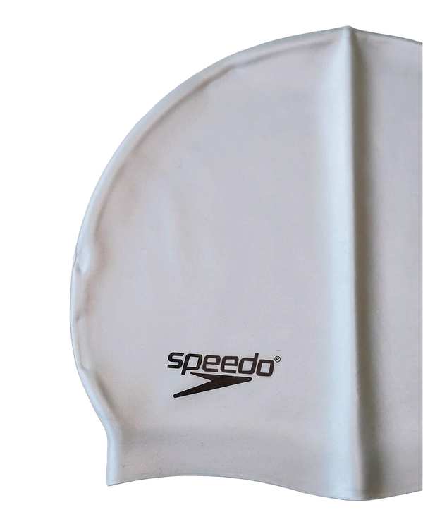 کلاه شنا طوسی روشن اسپیدو Speedo - تصویر 3
