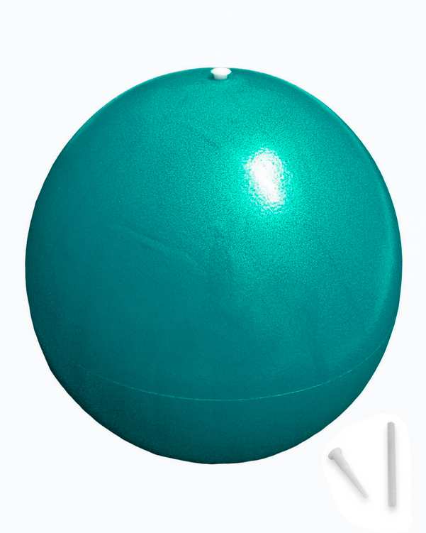 توپ تناسب اندام و پیلاتس سبز آبی اورجینال Original کد 21250 قطر 25 سانتی متر
