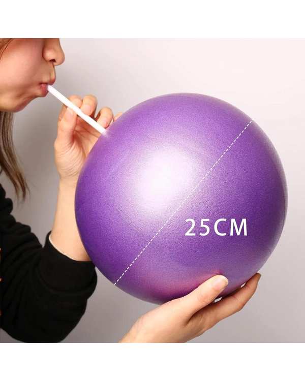 توپ تناسب اندام و پیلاتس سبز پسته ای اورجینال Original کد 21255 قطر 25 سانتی متر - تصویر 2