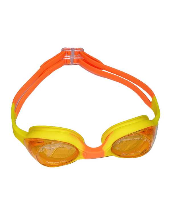 عینک شنا بچگانه زرد نارنجی اسپیدو Speedo کد 21297-208