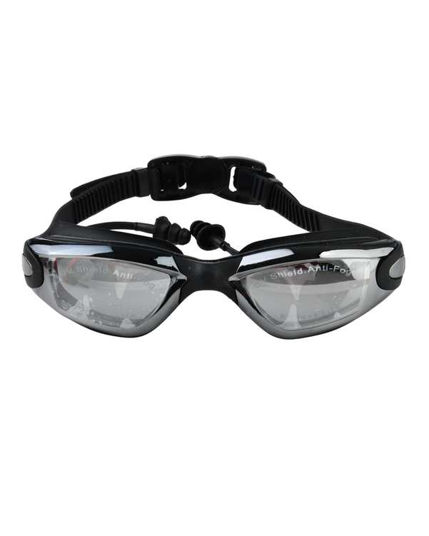 عینک شنا و گوش گیر مشکی اسپیدو Speedo کد 512
