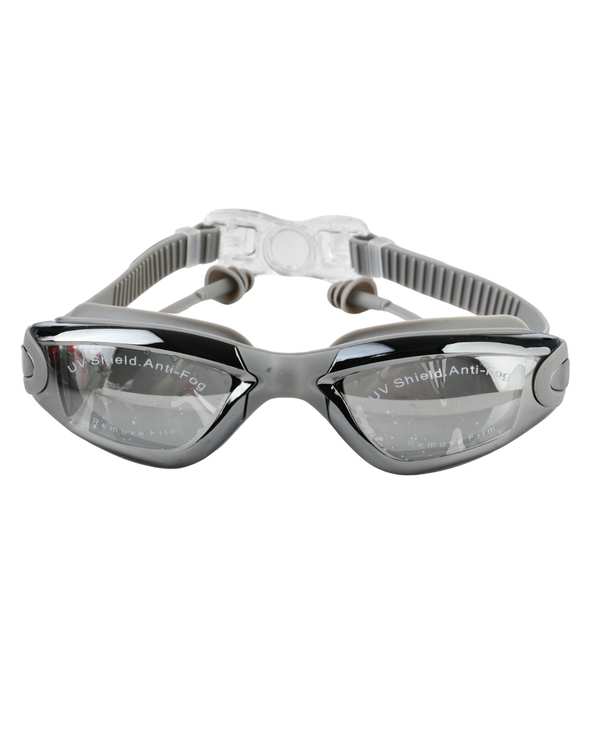 عینک شنا و گوش گیر طوسی اسپیدو Speedo کد 512
