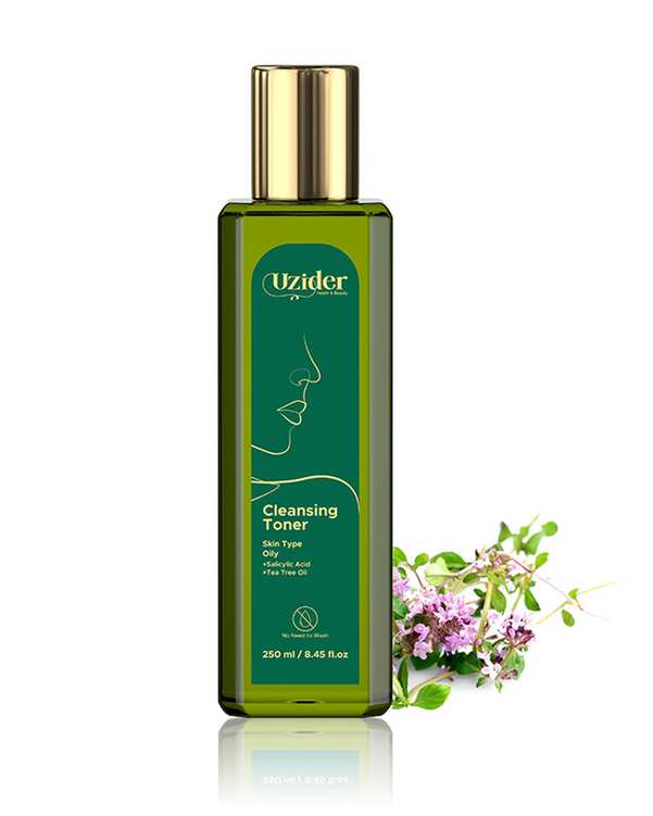 تونر پوست های چرب یوزیدر Uzider حاوی کلاژن هیدرولیز شده و نیاسینامید 250ml