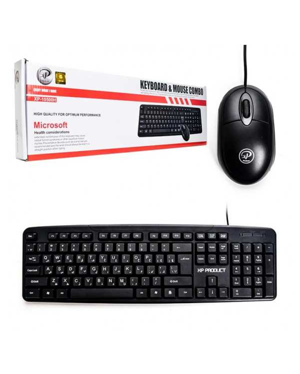 کیبورد و ماوس مشکی XP-Product مدل XP-10500K
