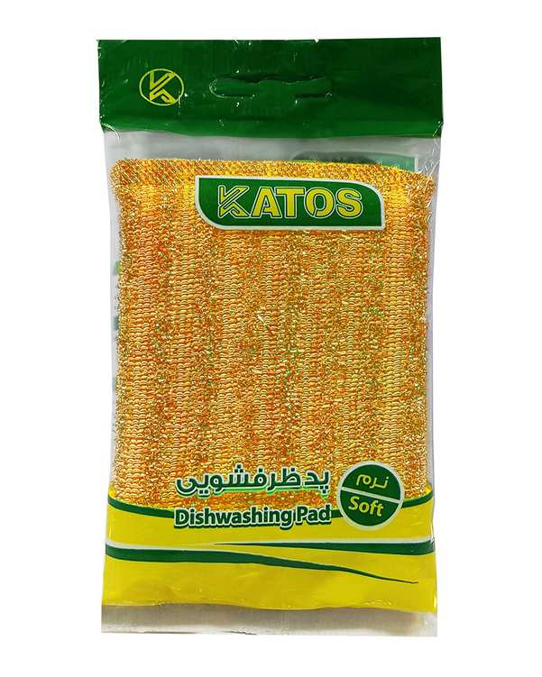 اسکاچ ابر استیل نرم زرد کاتوس Katos کد K212