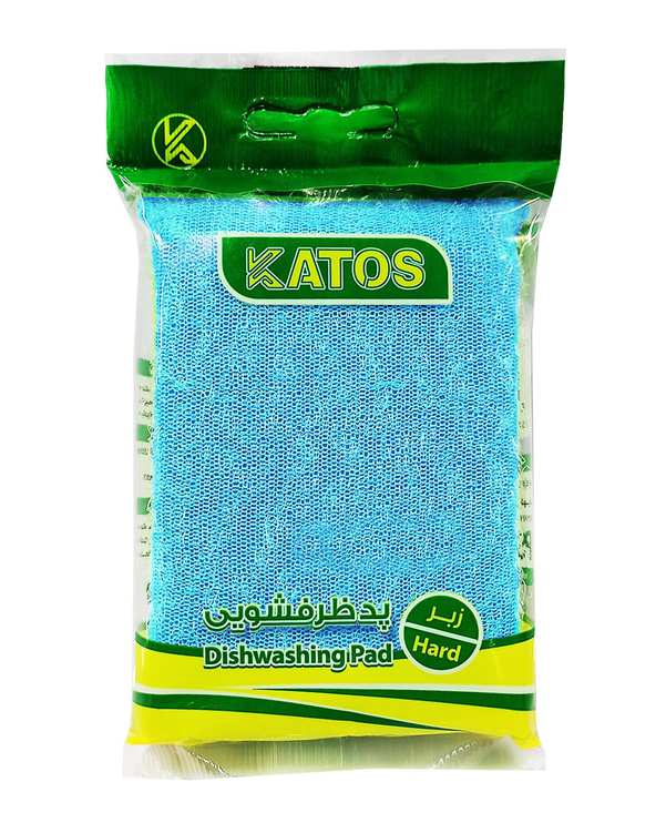 پد شستشوی سرویس بهداشتی و کاشی زبر آبی کاتوس Katos کد K216
