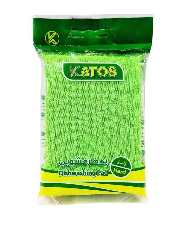 پد شستشوی سرویس بهداشتی و کاشی زبر سبز کاتوس Katos کد K216