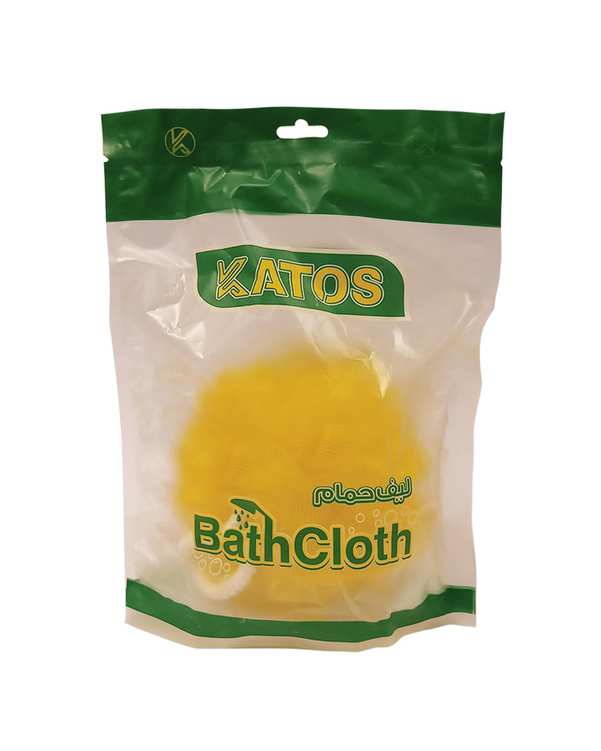 لیف حمام توری طرح گل زرد کاتوس Katos کد K116