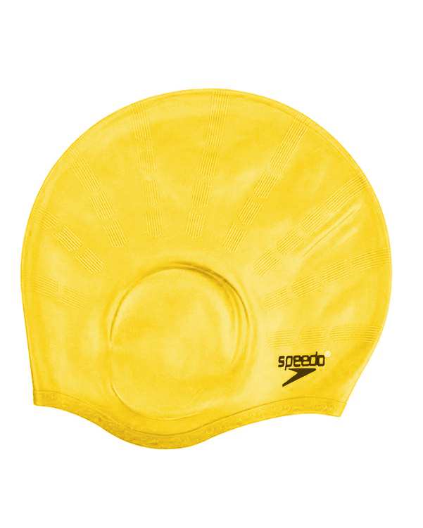 کلاه رو گوشی شنا زرد اسپدو Speedo