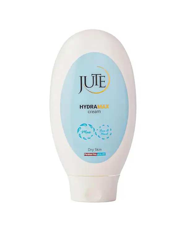کرم آبرسان و مرطوب کننده دست و صورت ژوت Jute مدل HYDRA MAX مناسب پوست خشک و خیلی خشک 150ml
