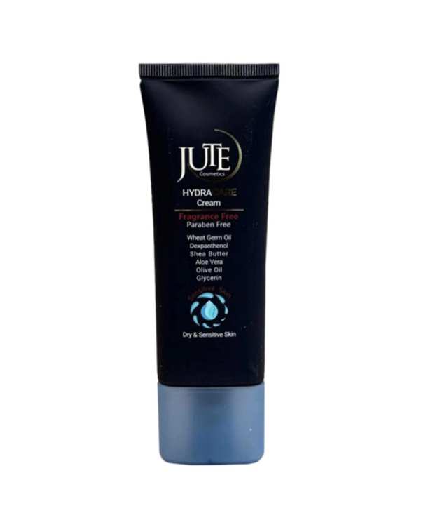 کرم آبرسان فاقد اسانس ژوت Jute مدل Hydra Care مناسب پوست خشک و حساس 70ml
