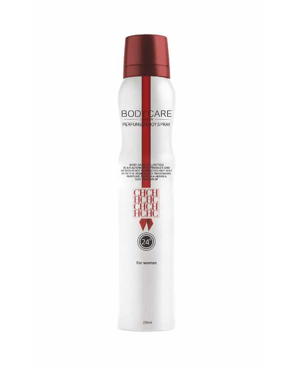 اسپری خوشبو کننده بدن زنانه بادی کر Body Care رایحه سی اچ Carolina Herrera CH حجم 200ml