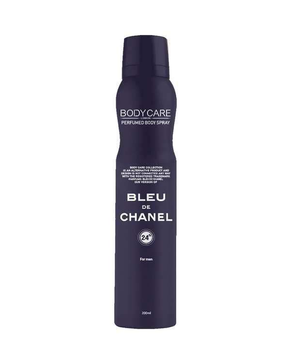 اسپری خوشبو کننده بدن مردانه بادی کر Body Care رایحه بلو دی چنل حجم 200ml