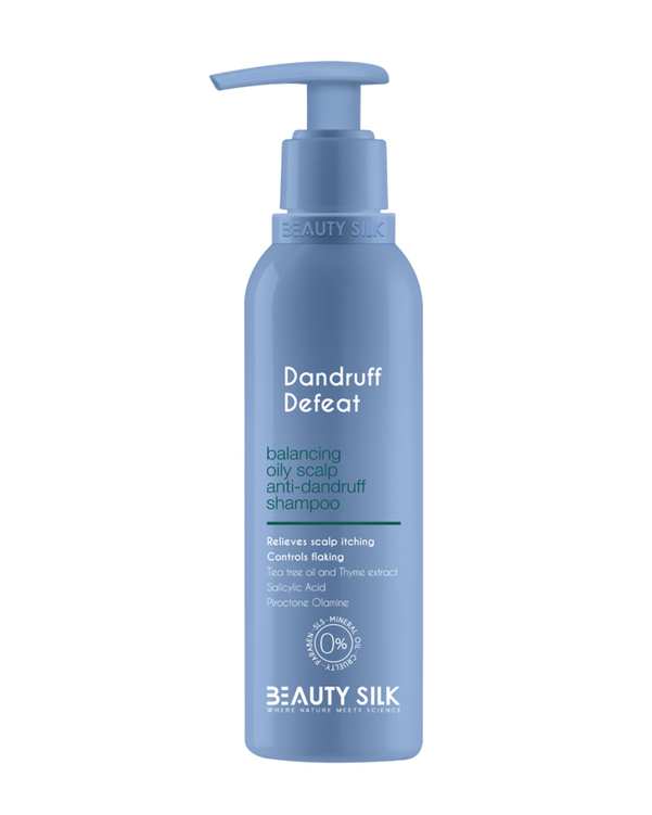 شامپو ضد شوره موی چرب بیوتی سیلک Beauty Silk حجم 227ml