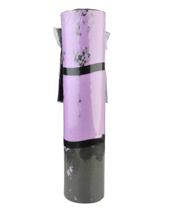 مت یوگا و پیلاتس صورتی طوسی ابر و بادی اورجینال Original ضخامت 8 میلی متر