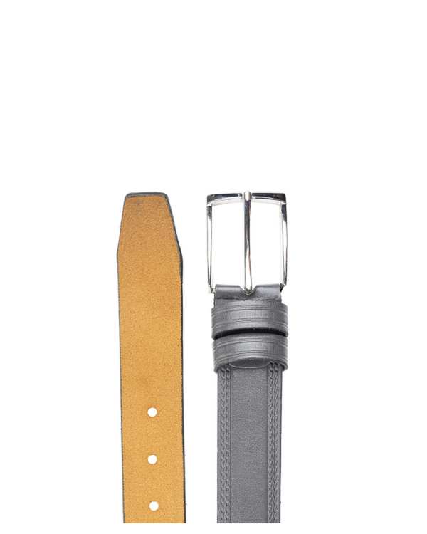 کمربند و ساسپندر مردانه کمربند مردانه طوسی بیسراک Bisrak مدل MB-R334G-93 - تصویر 2