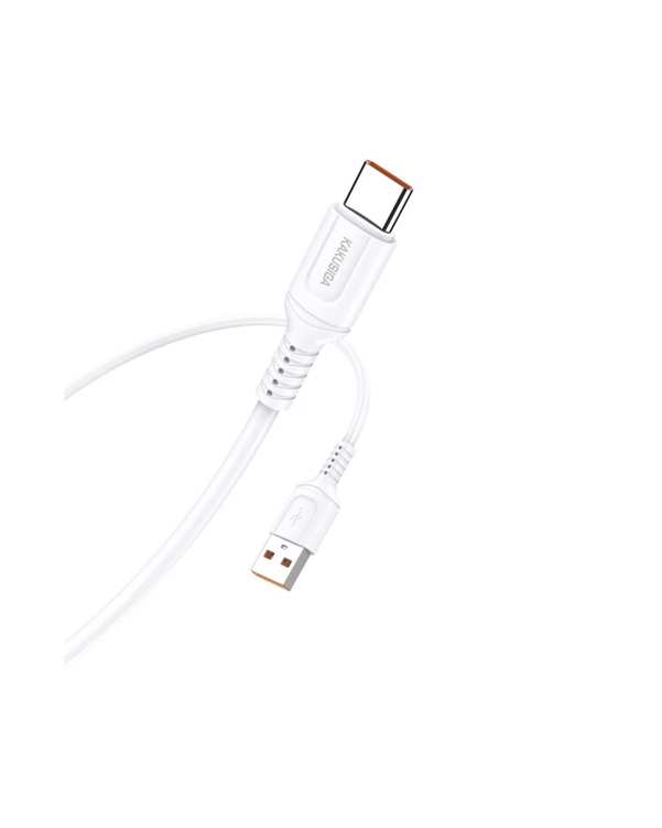 کابل تایپ سی سفید کاکوسیگا Kakusiga مدل KSC-805 طول 1 متر
