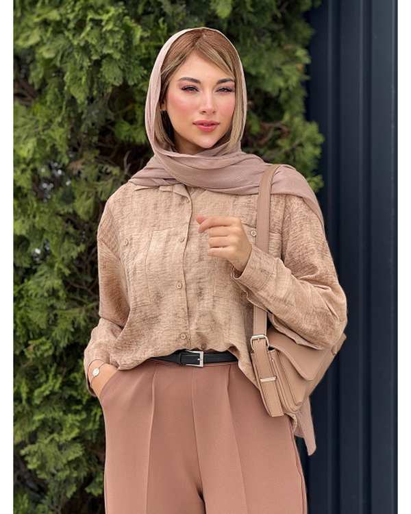 شومیز زنانه کد 18672 طرح صوفیا - تصویر 10