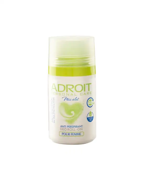مام رول ضد تعریق زنانه آدرویت Adroit مدل Miss Eclat حجم 50ml