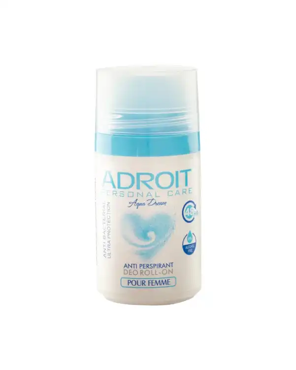 مام رول ضد تعریق زنانه آدرویت Adroit مدل Aqua Dream حجم 50ml