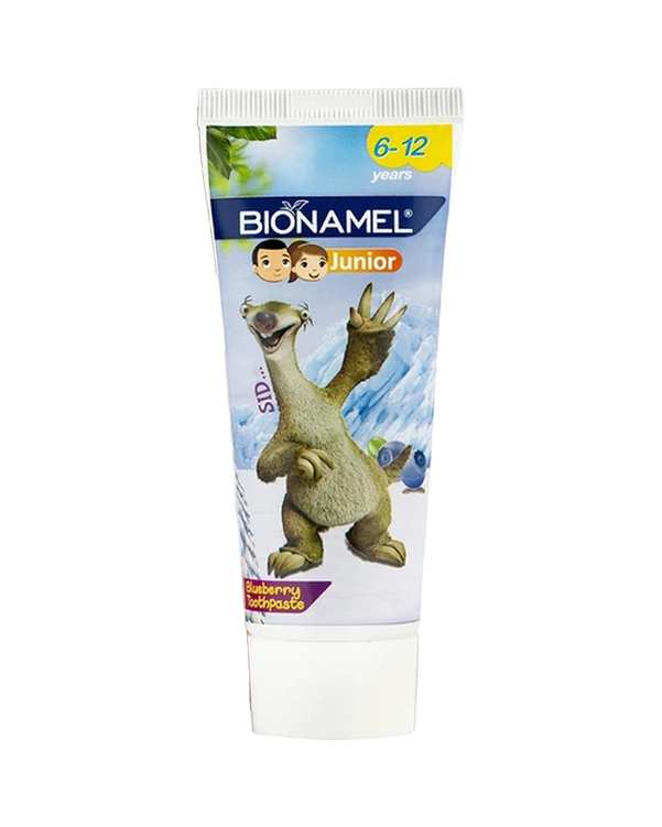 خمیر دندان کودک بایونمل Bionamel با طعم بلوبری 75 گرم