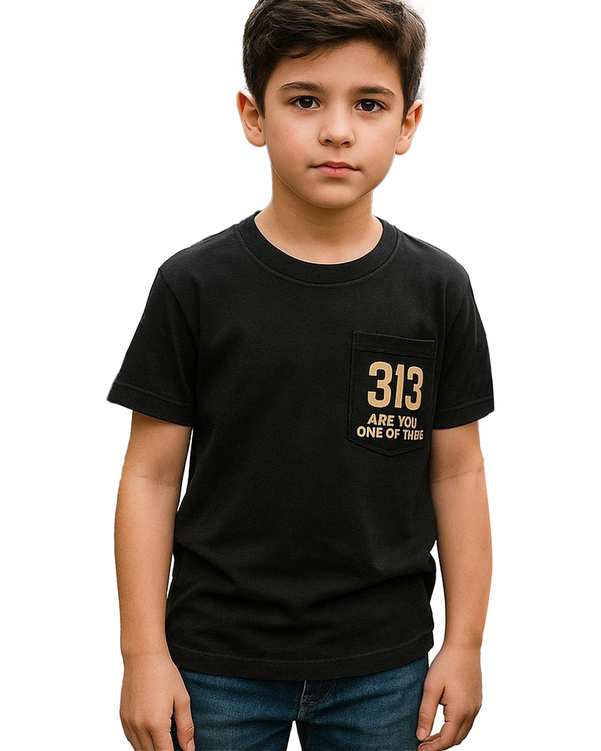 تی شرت پسرانه مشکی الیزا کیدز Eliza Kids مدل 313 کد 218