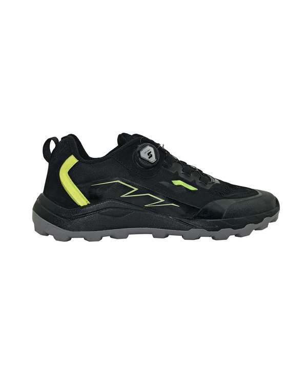 کفش مردانه پیاده روی مشکی سبز فسفری اسپورتلند SportLand مدل Hyper Walk Over Size M کد 116592