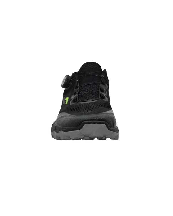 کفش مردانه پیاده روی مشکی سبز فسفری اسپورتلند SportLand مدل Hyper Walk Over Size M کد 116592 - تصویر 2